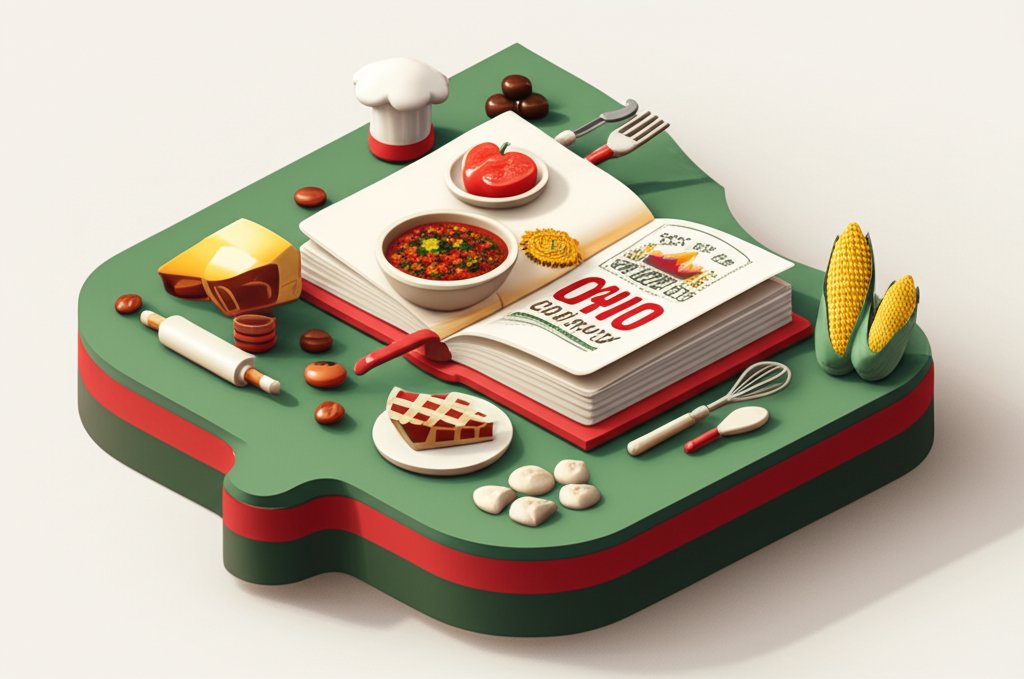 Cover: Capturing Ohio's Culinary Soul, Best of the Best cookbook series.