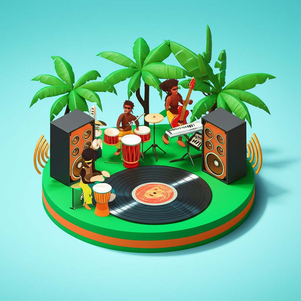 List of popular reggae songs for a chill playlist.