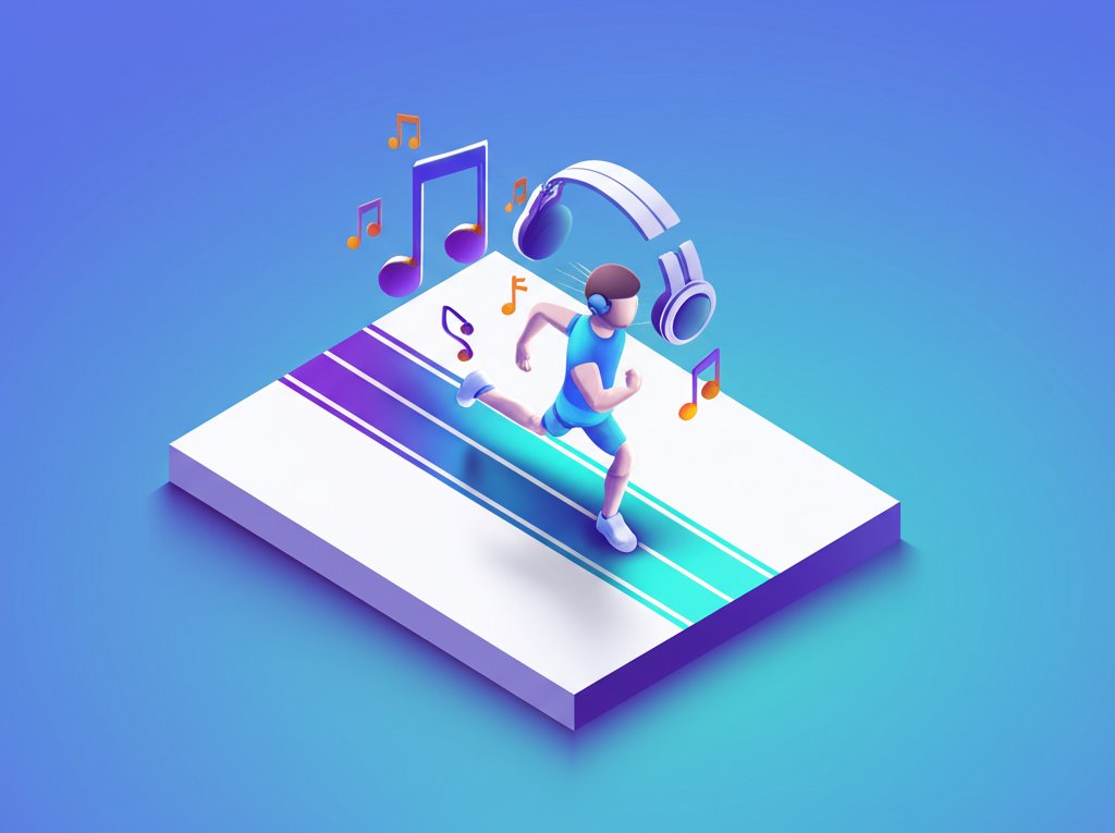 Music as an invisible coach, supercharging effort and boosting performance.